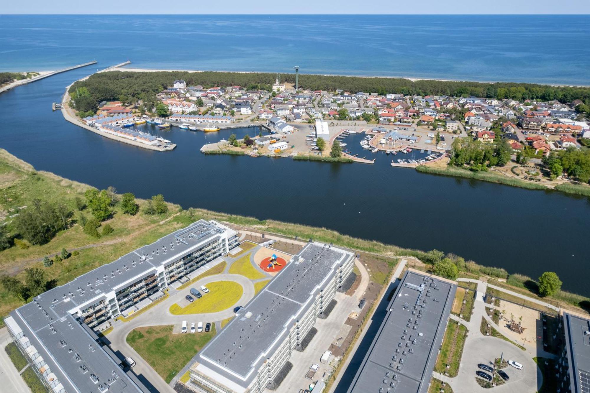 Wellness & Spa Resort Dziwnow Riverfront Apartments With Parking By Noclegi Renters Экстерьер фото