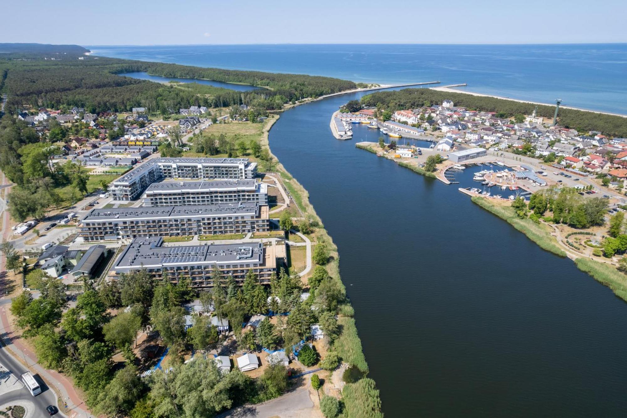 Wellness & Spa Resort Dziwnow Riverfront Apartments With Parking By Noclegi Renters Экстерьер фото