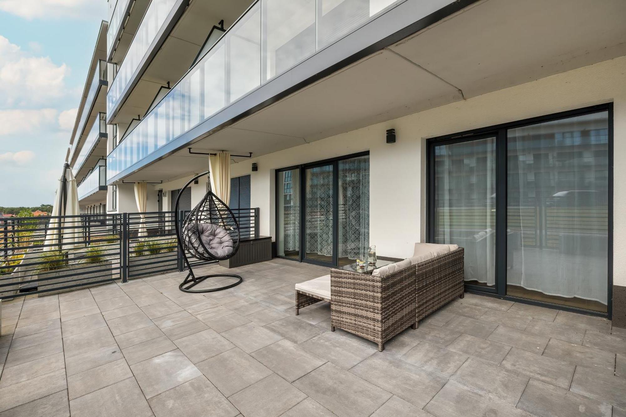 Wellness & Spa Resort Dziwnow Riverfront Apartments With Parking By Noclegi Renters Экстерьер фото